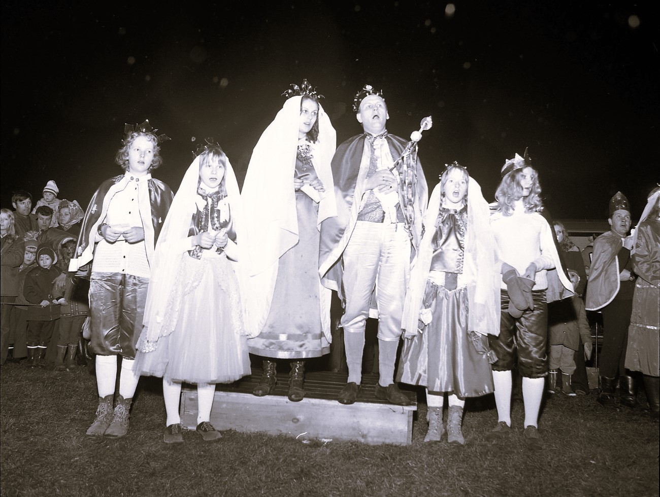 Þrettándagleði á Ísafirði 1973